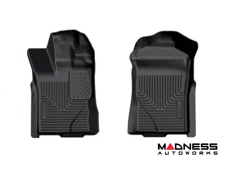 Ford Ranger Floor Liners - Front - Weather Beater - Crew Cab